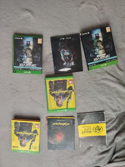 Cyberpunk și  Observer Xbox one s x Series x