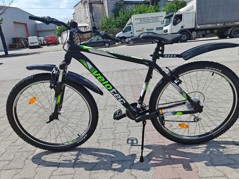 PA Алуминиев велосипед 27.5" PRO зелен