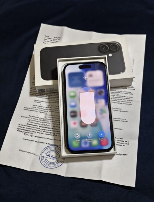 СРОЧНО iPhone 16 black новый!!