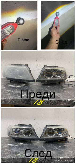 Рециклиране На Фарове Рефлектори Вграждане на Би-Лед Прожектори