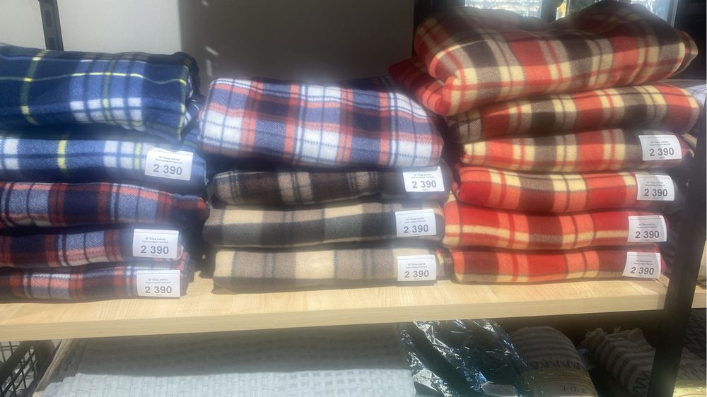 Плед новогодний