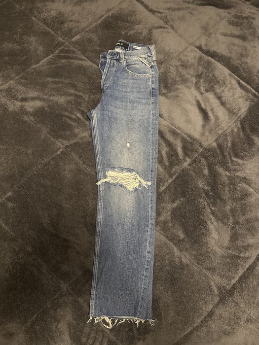 Дамски дънки REPLAY Straight high rise fit, 25 размер