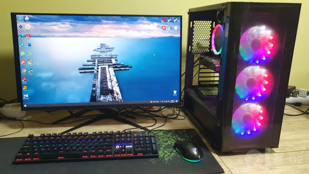 Компютер игравой core i3-10100F, 16gb ddr4,Gtx 1650 4gb