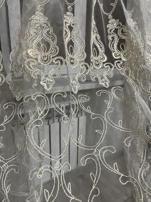 Шторы+ тюль+ ламбрикен