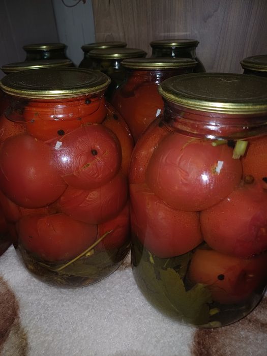 Маринованные огурцы и помидоры