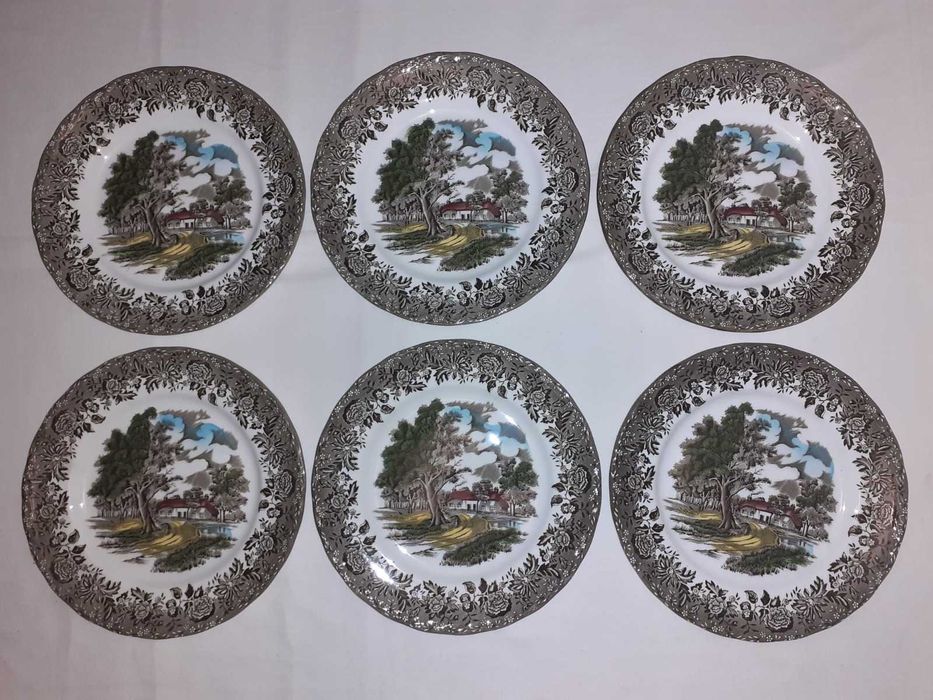 set serviciu de masa portelan englezesc Gringley Country Style 36 piese