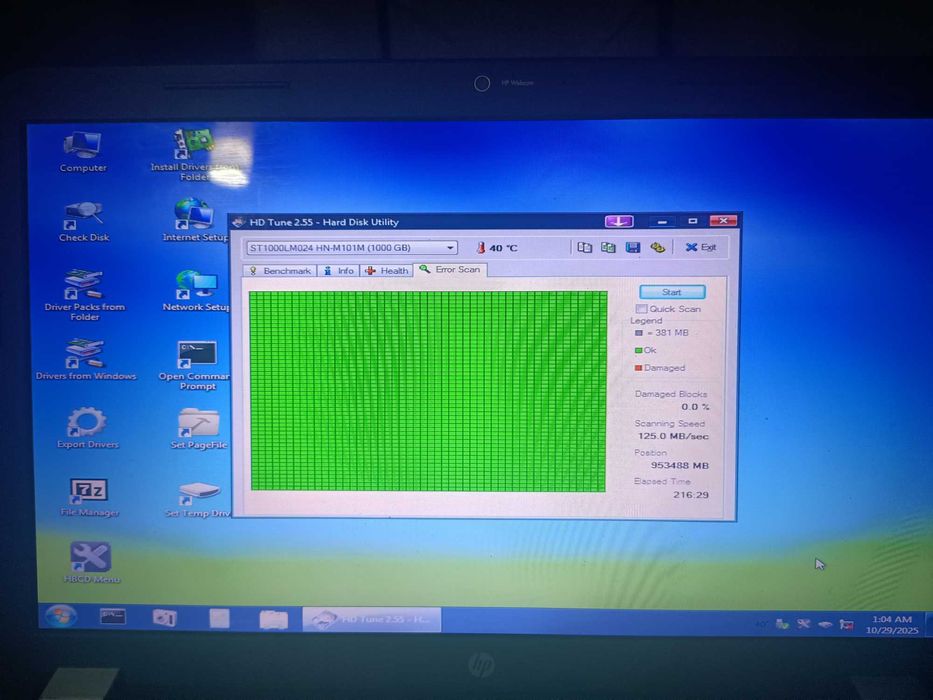 Лаптоп HP Pavilion G6 (i5-2430M, 6 GB DDR3, 1000GB HDD)