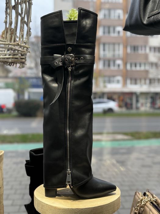 Cizme dama piele