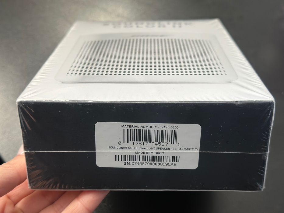 Boxa portabila BOSE Soundlink Color II, Bluetooth, Waterproof, alb