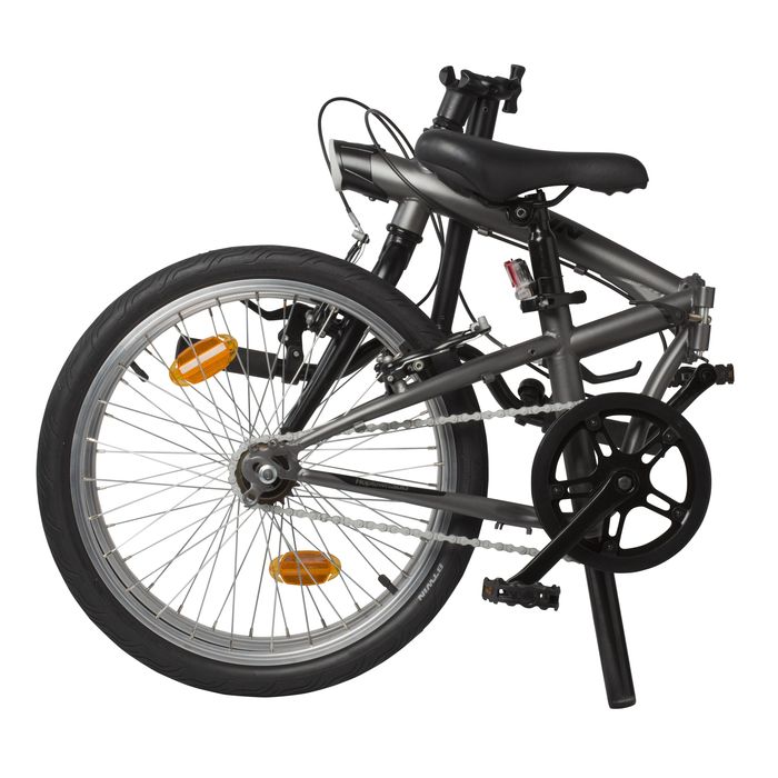 Bicicletă Pliabilă Tilt 100 Gri - universală - (SecondHand) Decathlon