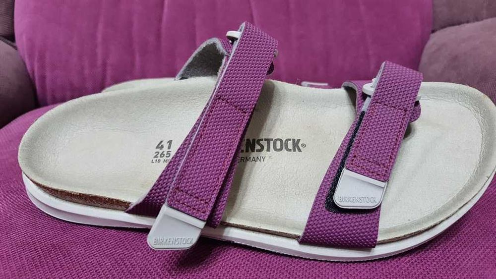 Sandale Birkenstock Sahara CC Purple Birko-Flor marimea 41