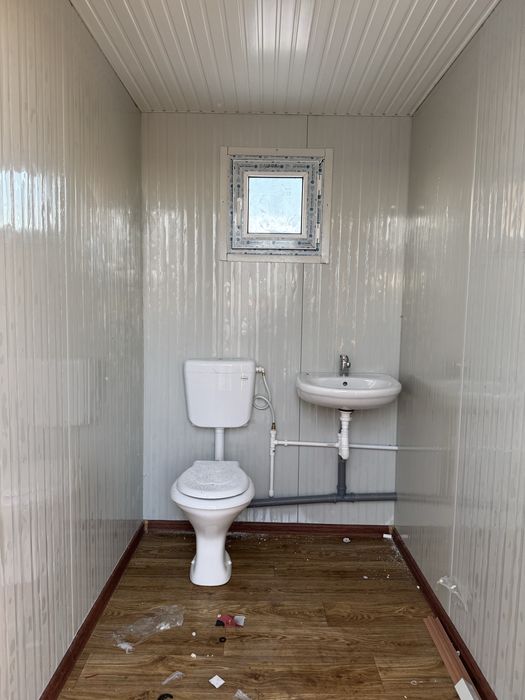 Vand container modulare cu grup sanitar cabina WC