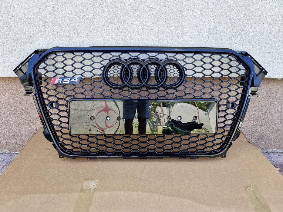Grila centrala Audi A4 B8 facelift RS4 LOOK  2012-2015