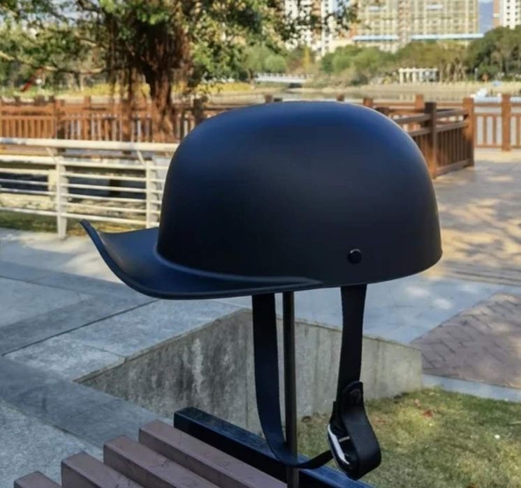 Casca moto half cap 2 modele,german style si basebal cap