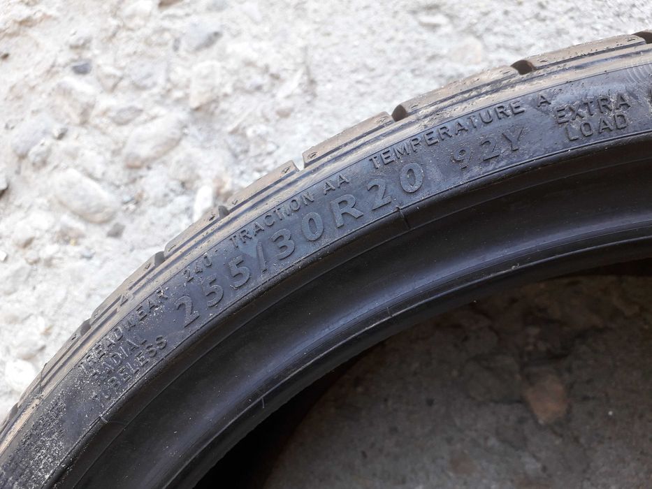 2 Нови летни гуми R20 255/30 Dunlop SP Sport Maxx GT * 92Y Run-Flat