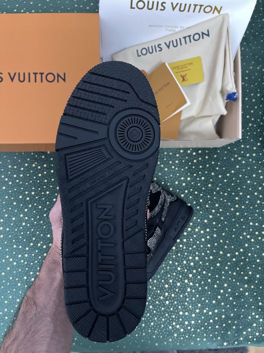 Louis Vuitton LV Skate Black Silver Crystal – Calitate Premium