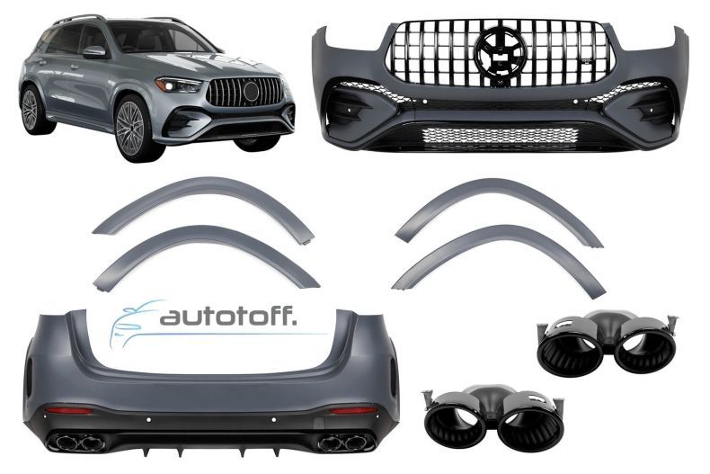Pachet exterior compatibil cu Mercedes GLE W167 SUV (2019-2026) GLE 53 Design