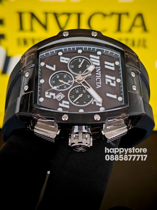 INVICTA Ghost Black 47 mm, Инвикта нов ръчен часовник