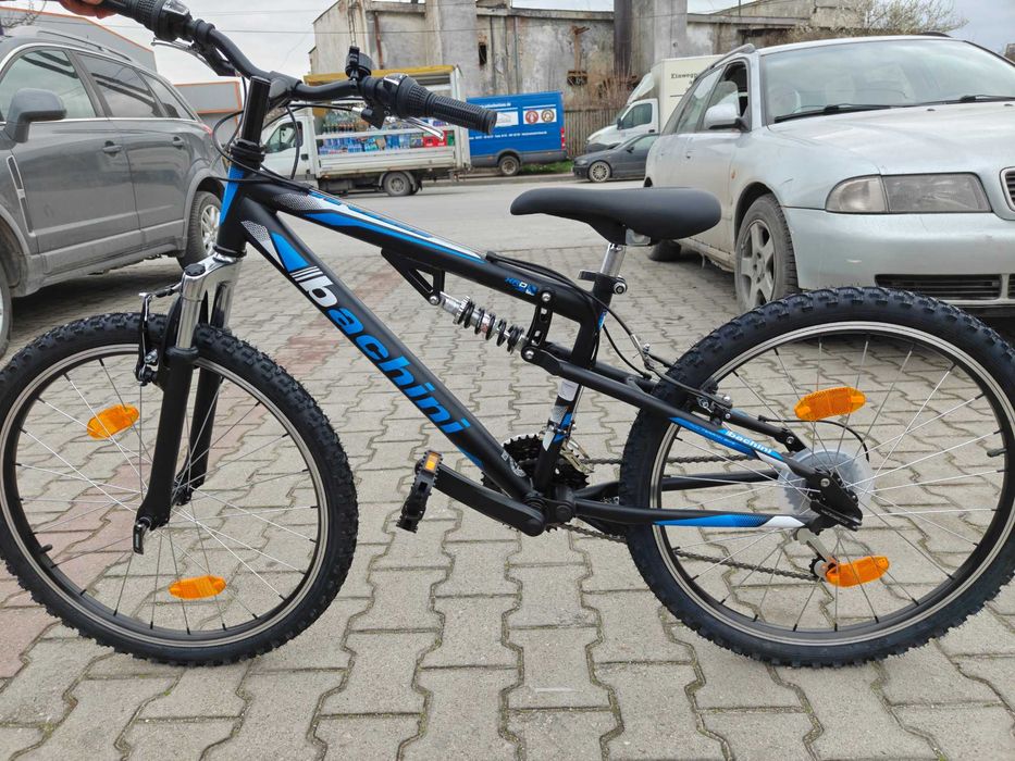 Велосипед 24" Bachini Speed FSP черен.син