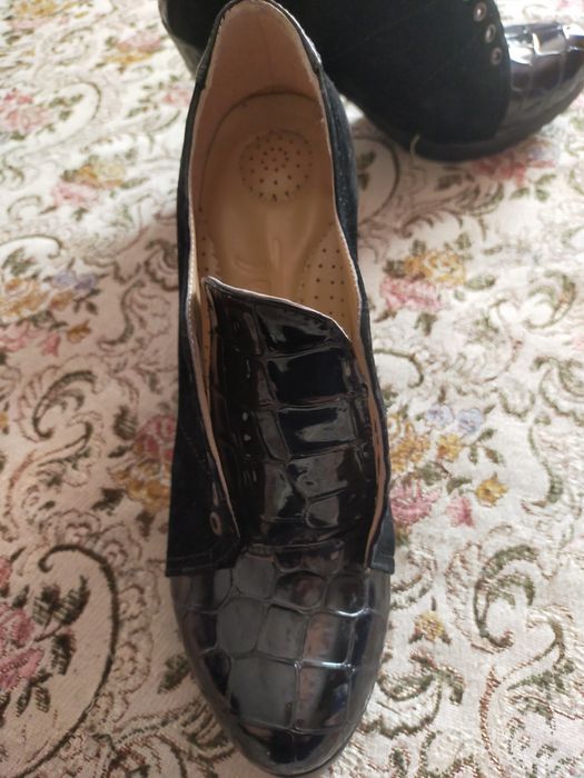 Туфли-ботинки на каблуке