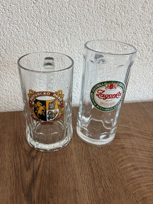Халба за бира, различни видове.