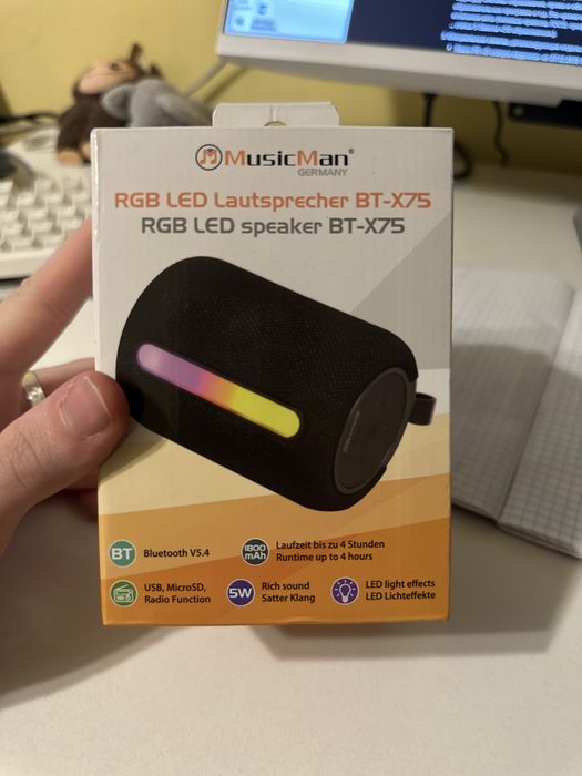 Колонка Bluetooth с Германии