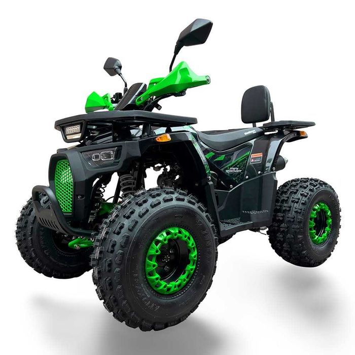 Atv 125cc Mini Rocket Hunter II 8" semi-automat 4T benzina verde