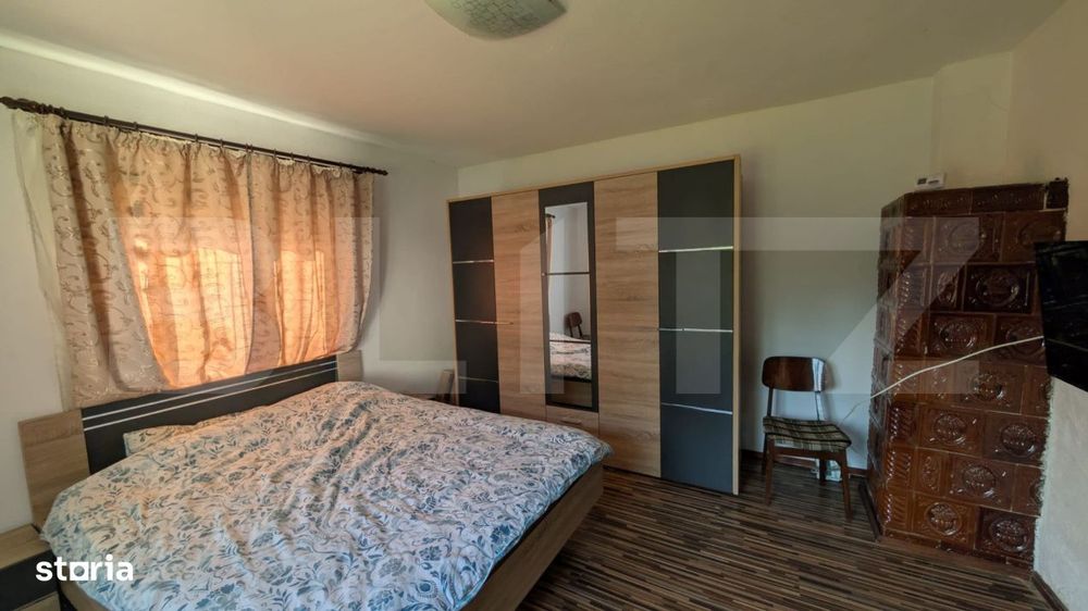 Casa individuala, 75 mp, teren 2180 mp, 2 fronturi stradale, zona Puci