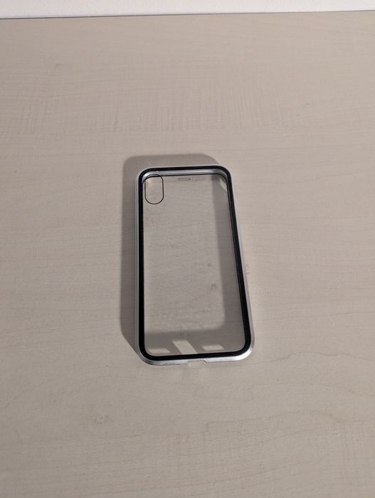 Husă din sticlă iPhone X și iPhone XS la 360 de grade ceva mai diferit
