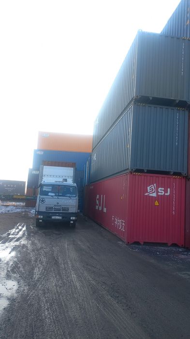 Контейнеровоз, шаланда,длиномер