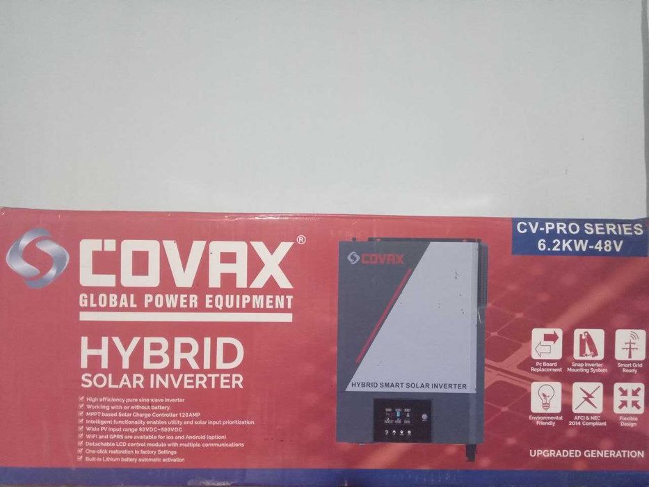 Covax Gibrid Smart Solar Inverter 6.2 kW