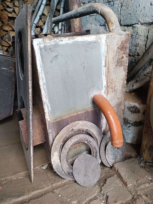 Печь котел на 50мкв