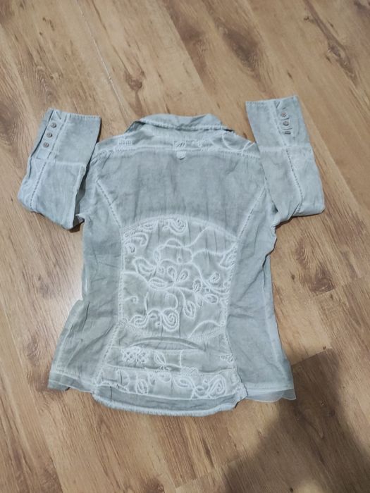 Cămașă damă cu broderie Bottega by Elisa Cavalett made in Italy mar. S