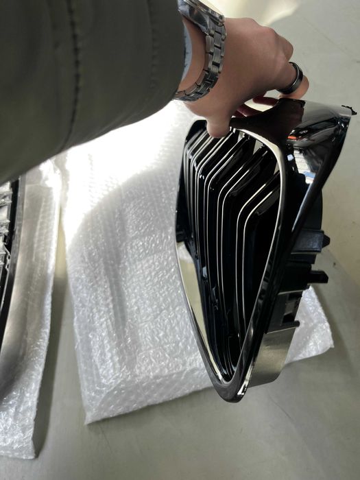 Grile Duble M Negru Lucios Bmw Seria 5 G30/G31/G38 Non LCi