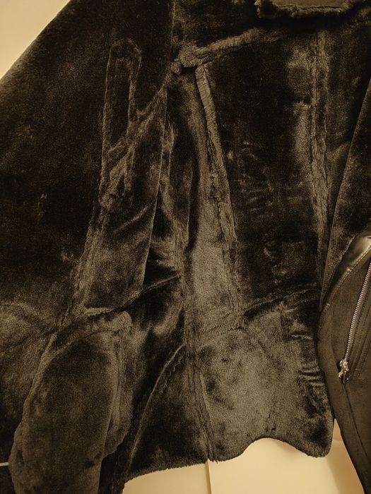 Geaca de blana neagra reducere 24h la 140 lei