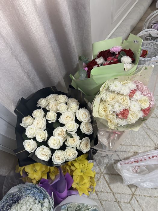 Букет цветыий актобе