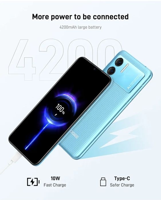 Doogee X98 Pro (Dual Sim - 6,52'', 64 GB, 4 GB RAM) Azul