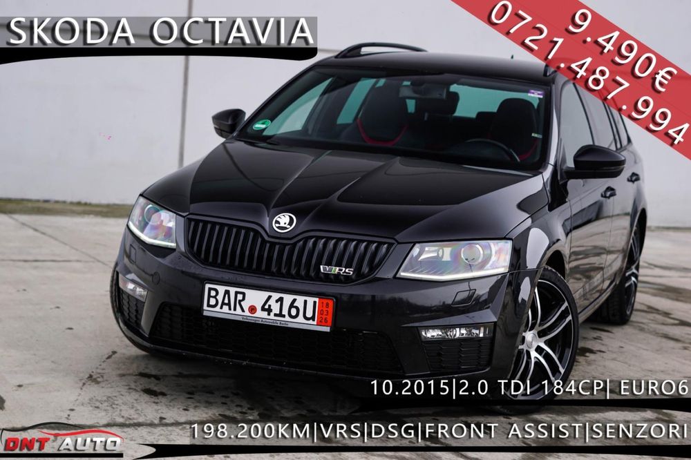 Skoda Octavia wrs 2.0 184 cp euro 6 Dsg navi