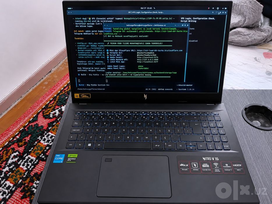 Acer Nitro V 15 Gaming — i5 13-avlod, RTX 2050