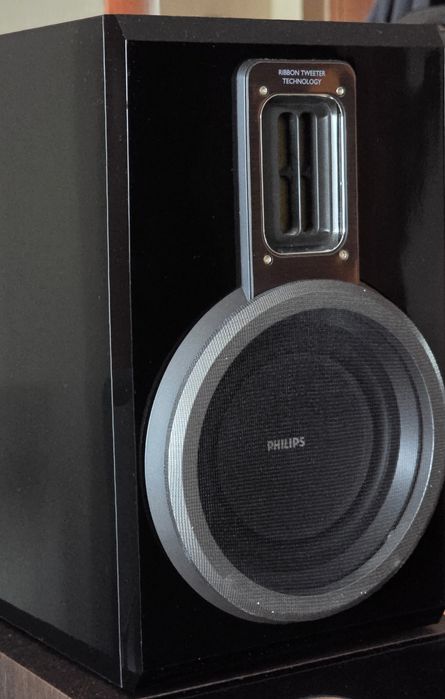 Set Boxe Philips MCD 716 Piano Black