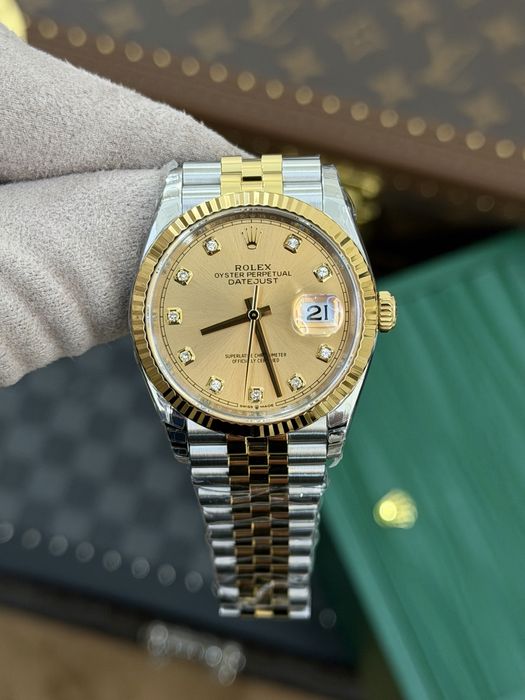 Rolex Date-Just Champagne 36mm ETA 3235