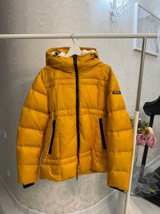 Мужская горчичная демисезонная куртка Freedomday