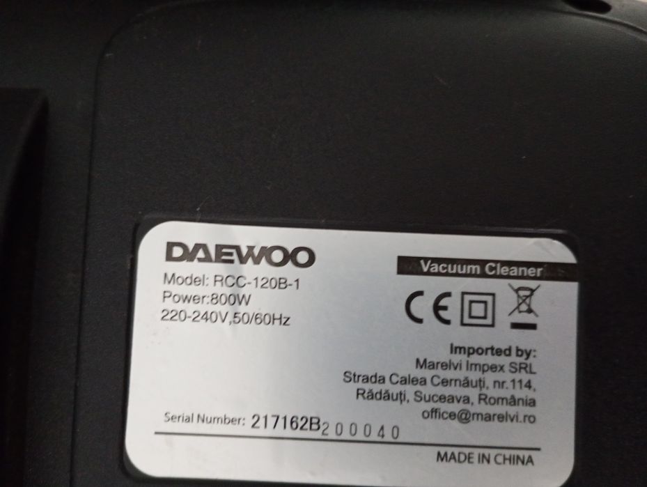 Aspirator Daewoo RCC-120b-1