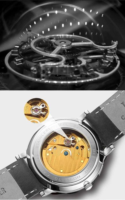 Carnival Business Automatic Seagull ST17 Ultra Thin Calendar 40 mm