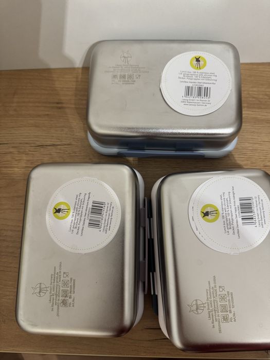 Кутия за обяд Adventure от неръждаема стомана на LÄSSIG