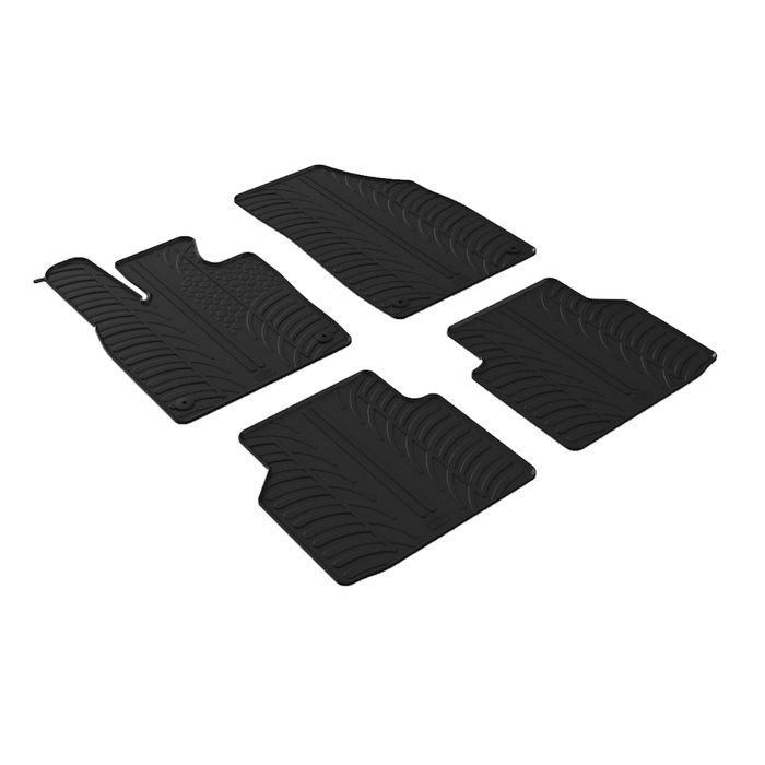 Set covorase auto din cauciuc Vw ID.4 SUV 03.2021-, Vw ID.5 11.2021-, (Electric), Negru, Gledring, 4 buc