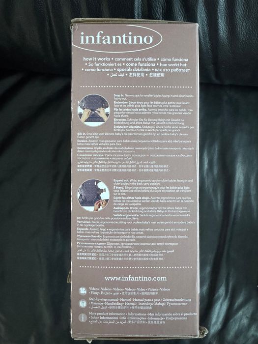 Ham/ Marsupiu /Port Bebe Infantino Flip 4 in 1