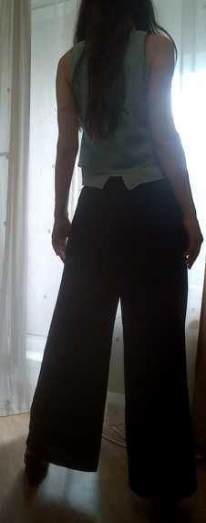 Pantaloni eleganti dama, usori, material subtire