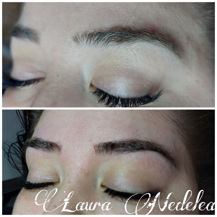 pensat ,stilizat ,vopsit sprancene