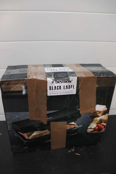 Bestron XL тостер за сандвичи, незалепващо покритие за 2сандвича, 900W